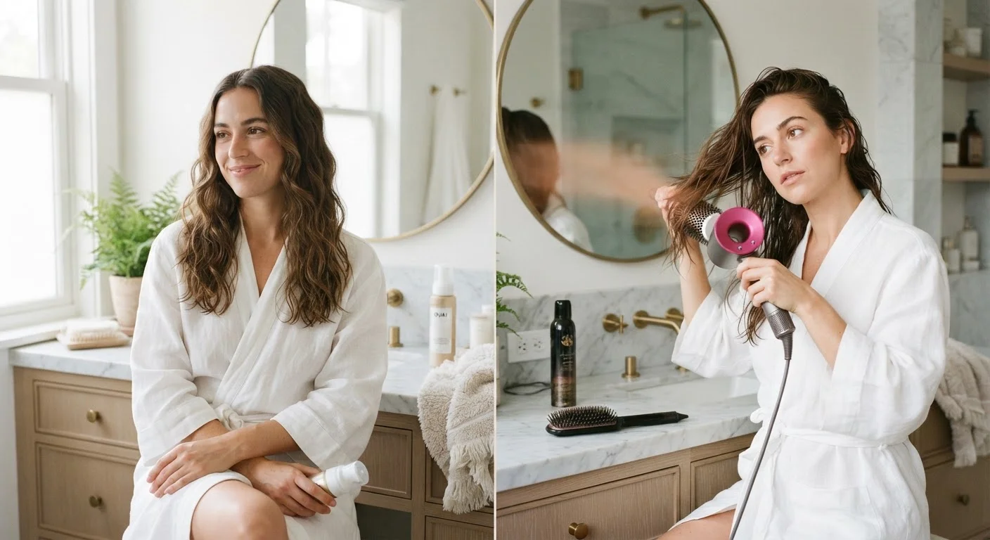 Air-Dry vs. Blow-Dry: How Each Method Affects Hair Health Over Time