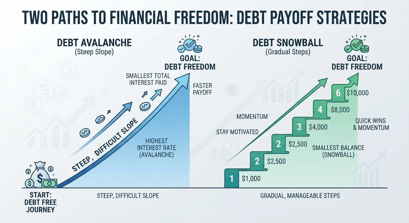 Debt Avalanche vs. Debt Snowball: Which Repayment Strategy Fits Your Situation