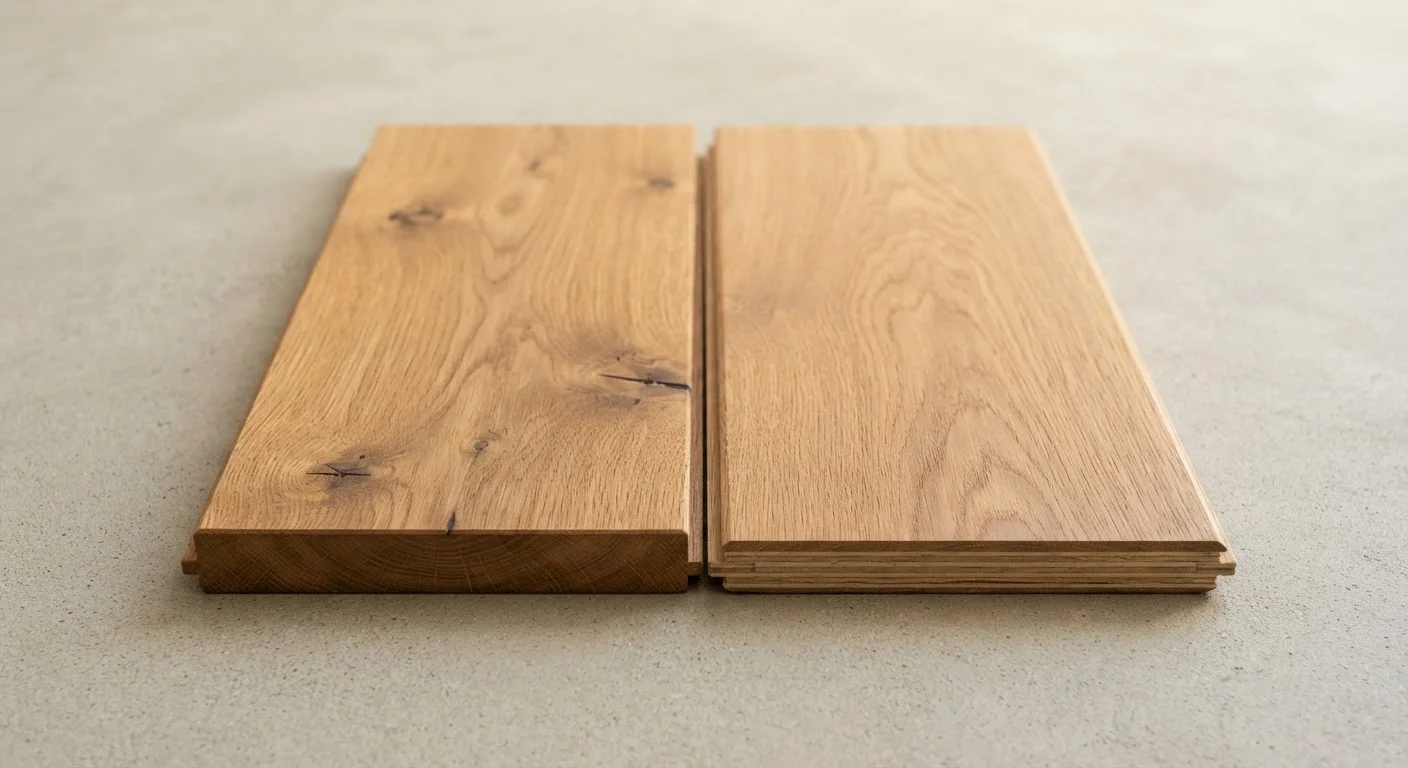 Hardwood vs. Engineered Wood Flooring: What's Actually Different