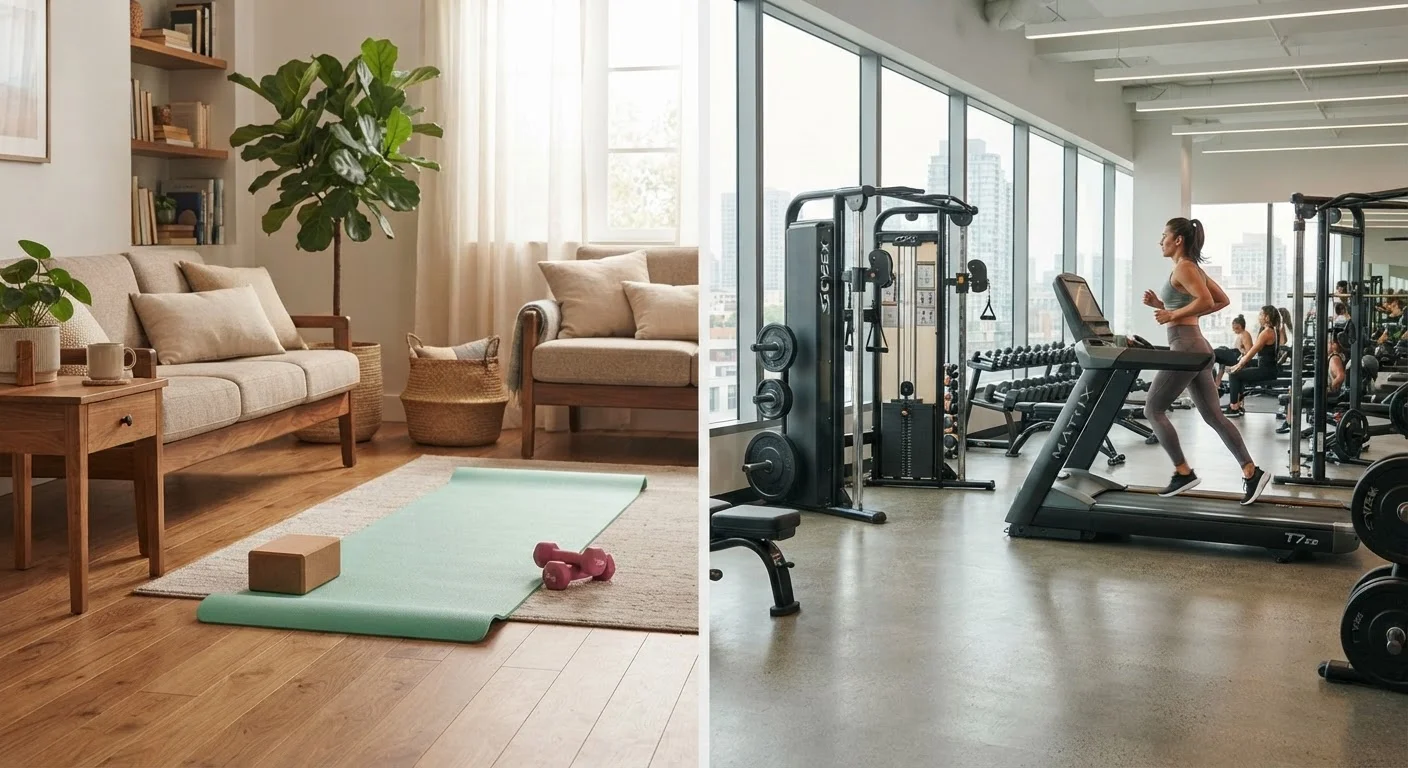 Home Workouts vs. Gym Memberships: Weighing the Trade-Offs