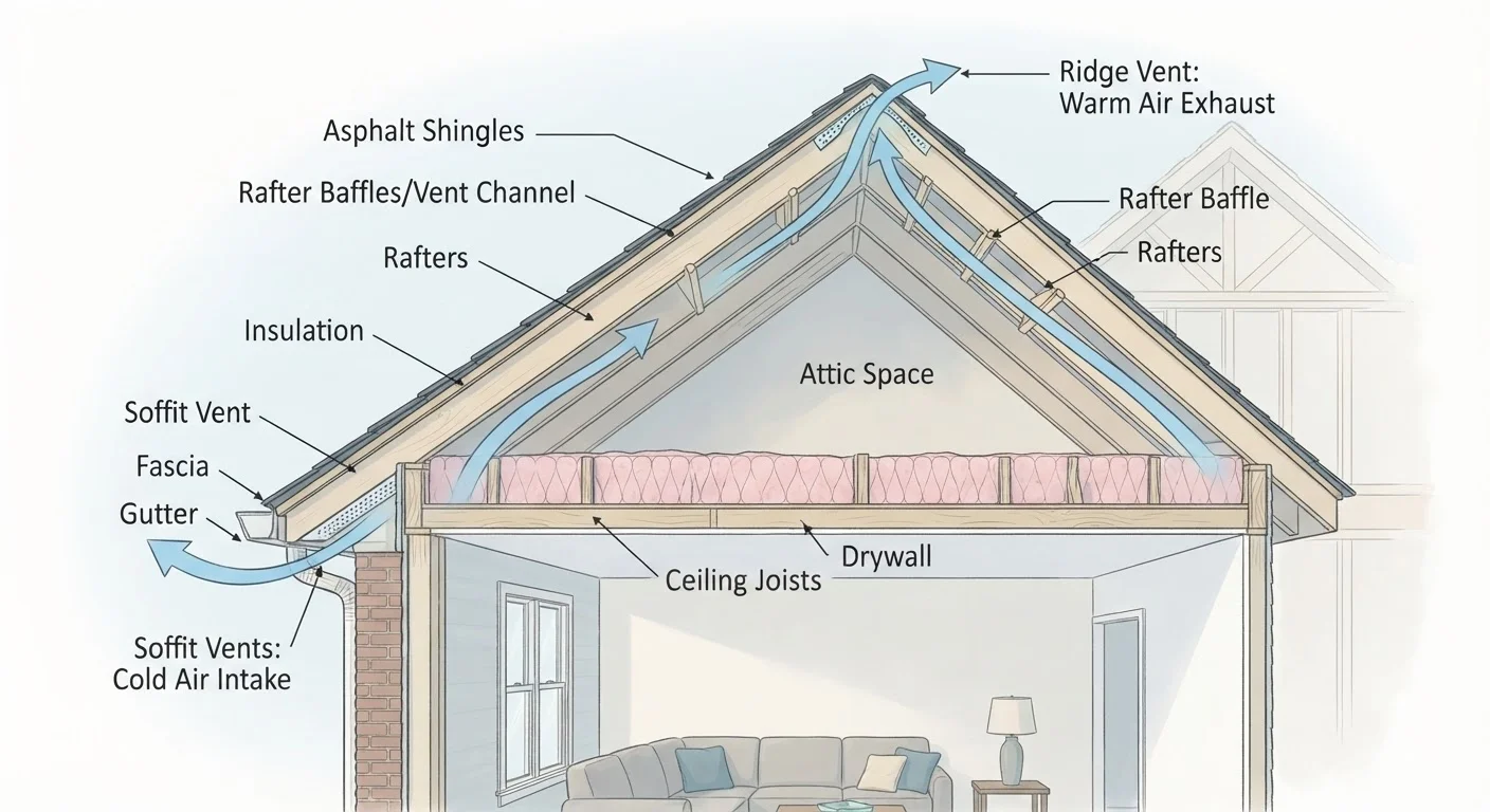 How Roof Ventilation Works—and Why It Affects More Than Temperature