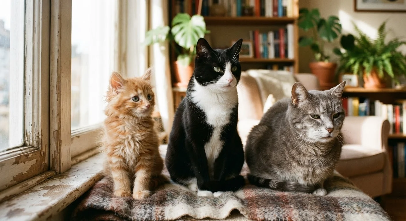 Kitten, Adult, Senior: How a Cat's Needs Change Over a Lifetime