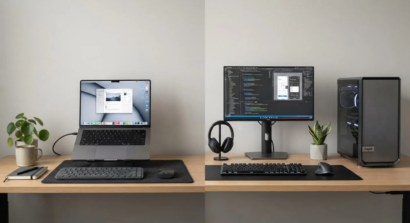 Laptop vs. Desktop: Matching the Right Form Factor to How You Actually Work