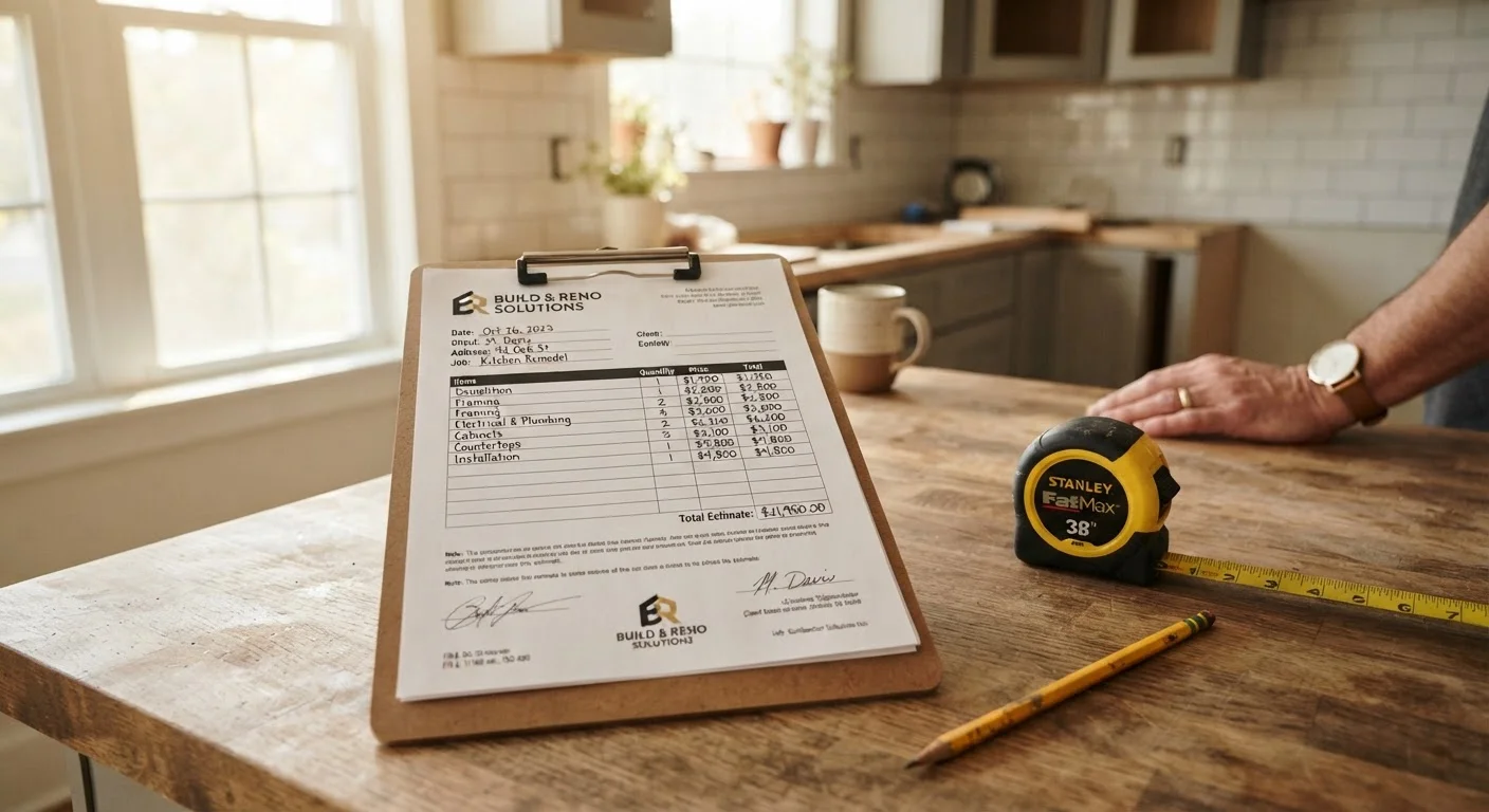 Reading a Contractor Quote: What Every Line Item Means