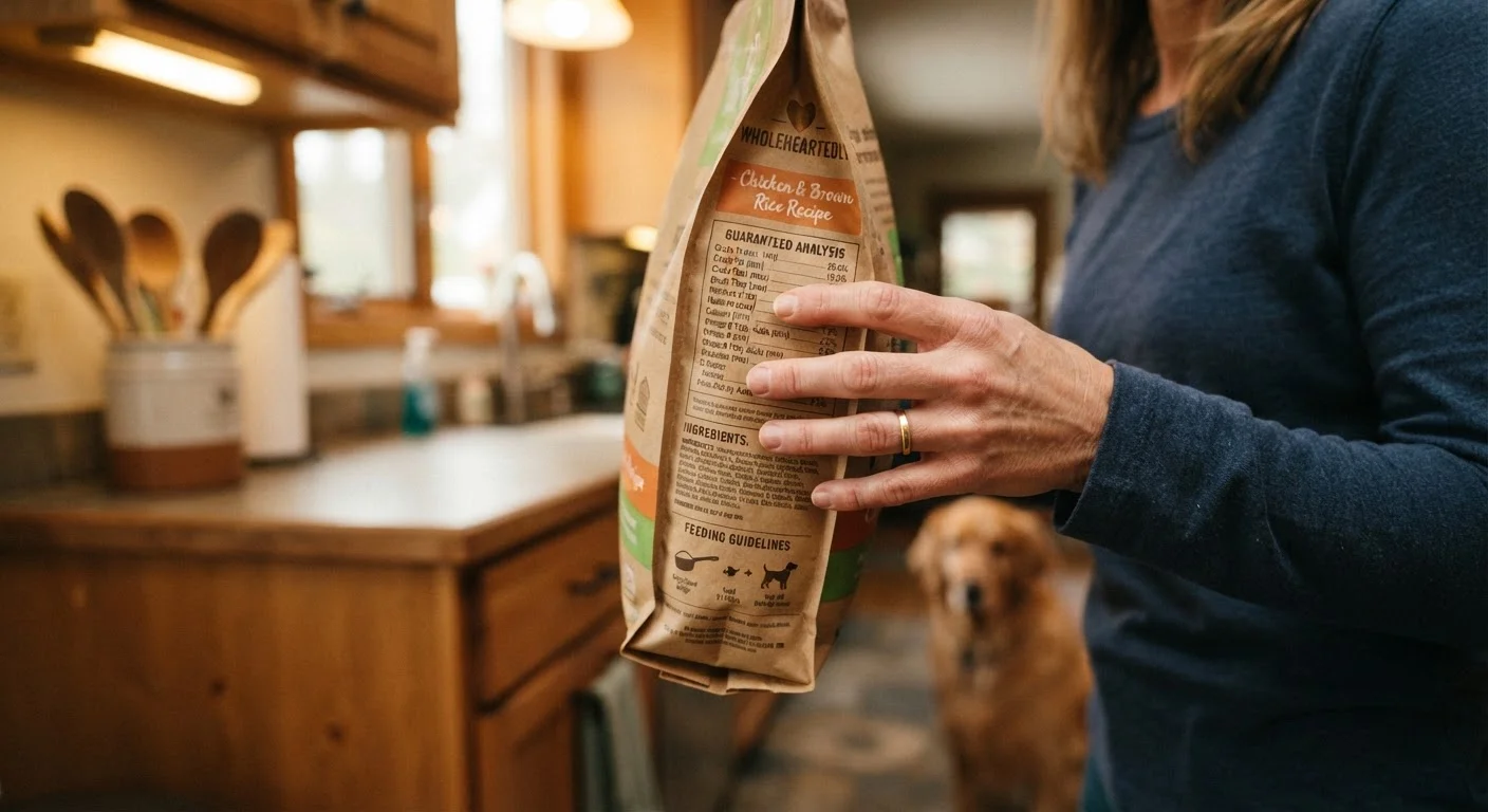 Reading a Dog Food Label the Way a Vet Nutritionist Would