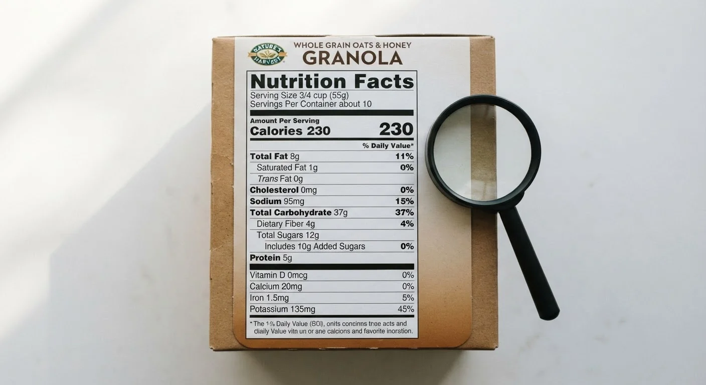 Reading a Nutrition Label Without Getting Lost in the Numbers