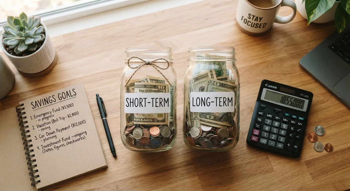 Short-Term vs. Long-Term Savings Goals: How to Manage Both at Once