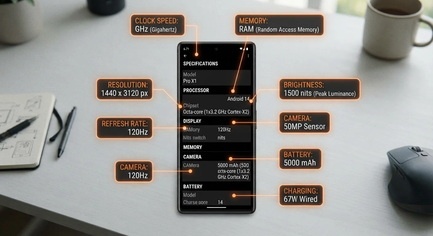 Smartphone Specs Decoded: What the Numbers on a Phone Listing Actually Mean