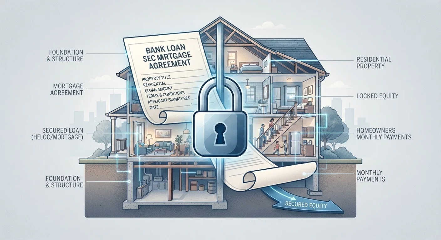 What a Home Equity Loan Actually Does to Your Property