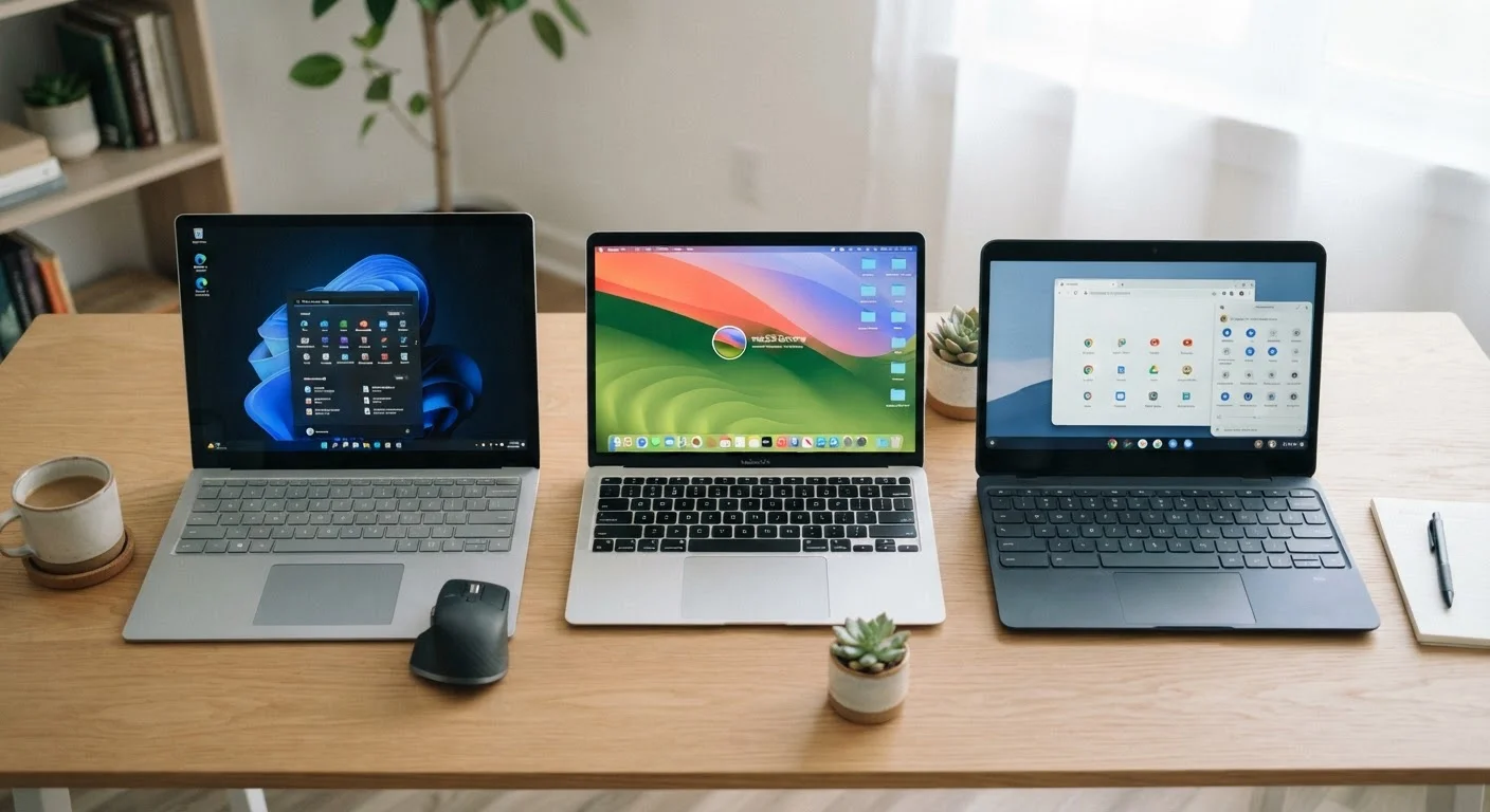 Windows vs. macOS vs. ChromeOS: Choosing an Operating System That Fits Your Life